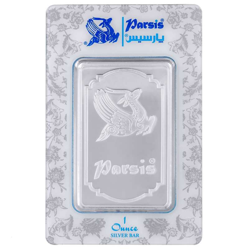 شمش نقره پارسیس مدل PR-S-110 شمش نقره پارسیس مدل PR-S-110