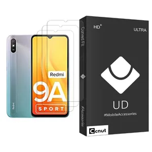 Coconut UDB Ultra MIX003 Screen Protector For Xiaomi Redmi 9A Sport Pack Of 3