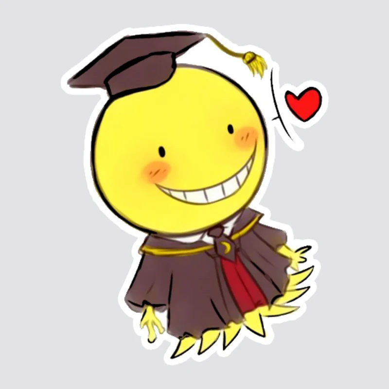 استیکر لپ تاپ پیکسل میکسل مدل انیمه مدرسه ادمکشی استاد