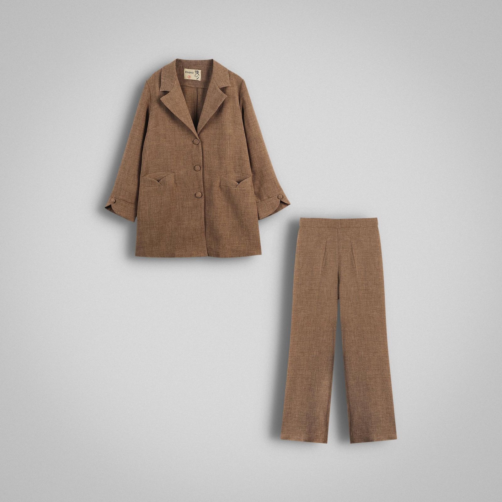 مانتو و شلوار زنانه السانا مدل نوبهار کد 214105 -  - 20