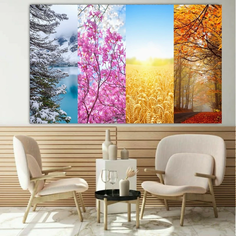 تابلو شاسی طرح چهار فصل مدل BL968