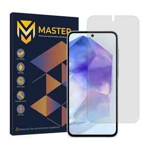 Master Resistant model transparent screen protector suitable for Samsung Galaxy A55 mobile phone