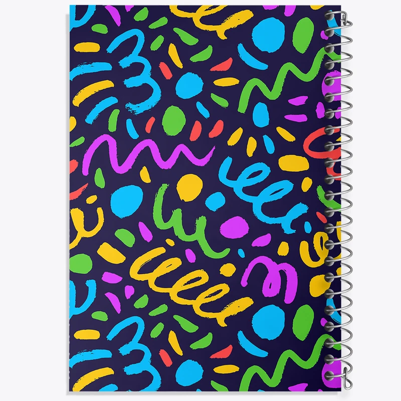 دفتر نت موسیقی 50 برگ خندالو مدل فانتزی کد N669