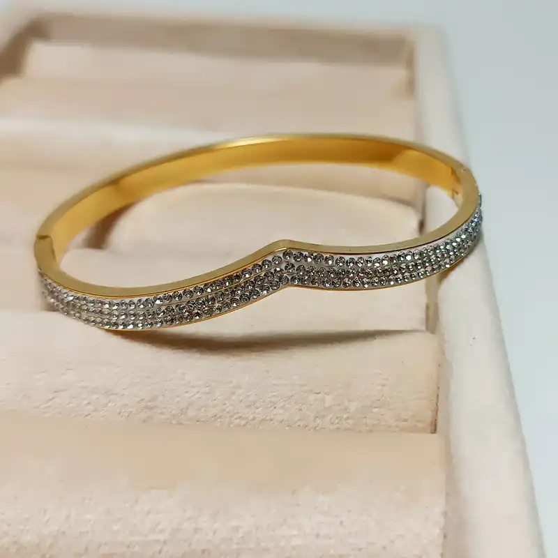 دستبند زنانه مدل استیل h14