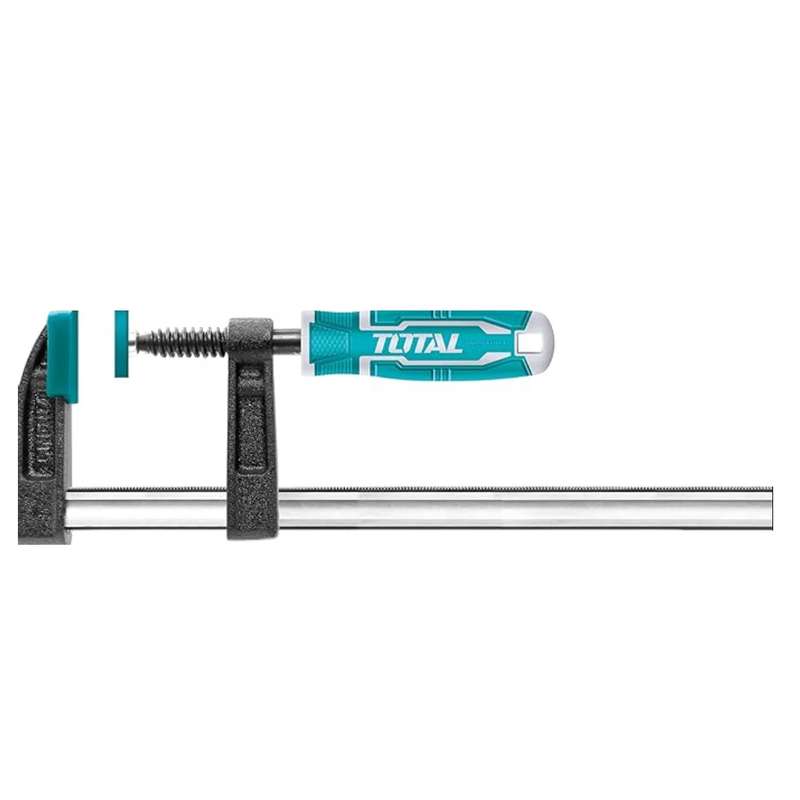 گیره پیچ دستی توتال مدل THT1320801 سایز 30 سانتی متر