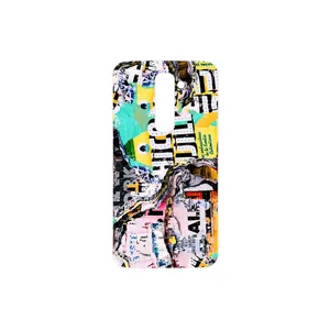 MAHOOT Collage of Teared Paper Cover Sticker for LG G2