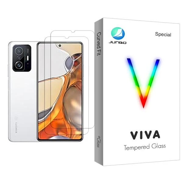 محافظ صفحه نمایش جانبو مدل Viva Glass MIX002 مناسب برای گوشی موبایل شیائومی 11T Pro بسته دو عددی