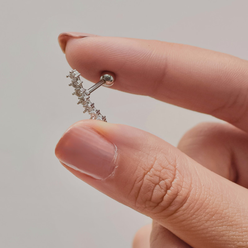 پیرسینگ گوش زنانه پایتخت مدل PS411_A پیرسینگ گوش زنانه پایتخت مدل PS411_A