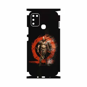 MAHOOT God-Of-War-Game-FullSkin Cover Sticker for Infinix Hot 10 Play