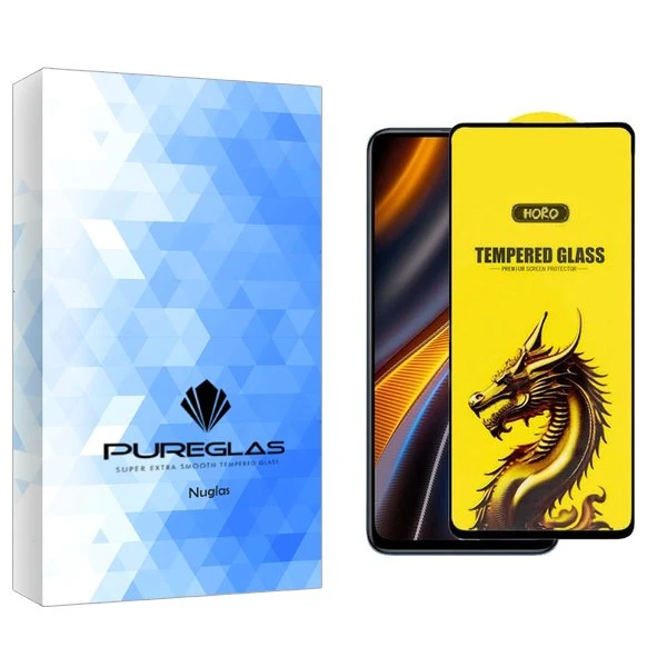 محافظ صفحه نمایش پیور گلس مدل NueGlas Y-Horo مناسب برای گوشی موبایل شیائومی poco x4 gt