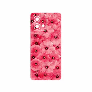 MAHOOT Pink_Flower Cover Sticker for Motorola Moto G84