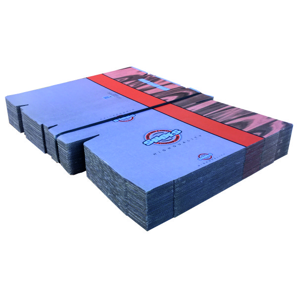 جعبه بسته بندی مدل کفش مردانه طرح MDF کد M2 بسته 10 عددی