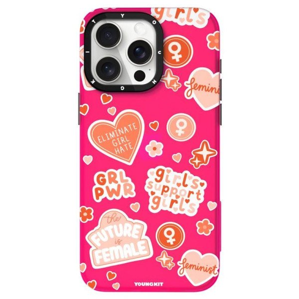 کاور یانگ کیت مدل Sweet Language کد FY003 مناسب برای گوشی موبایل اپل IPHONE 15PROMAX  