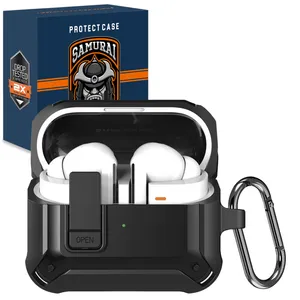 کاور سامورایی مدل Quad-19 مناسب برای کیس هدفون سامسونگ Galaxy Buds 3 Pro / Galaxy Buds 3