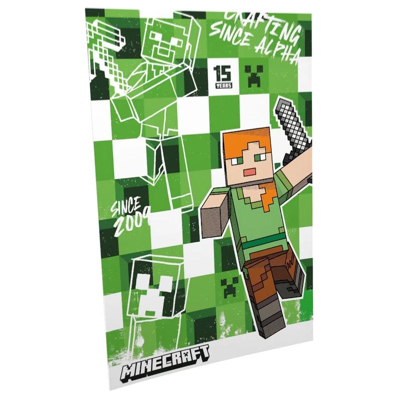 پوستر کمیک شاپ طرح بازی ماینکرفت کد 0092