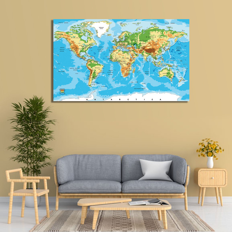 تابلو شاسی طرح نقشه جهان