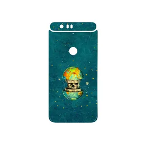MAHOOT Collage of Earth Face Cover Sticker for Google Nexus 6P