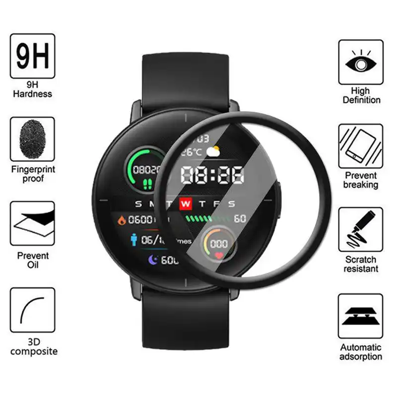 محافظ صفحه نمایش گودزیلا مدل G-PMMA مناسب برای ساعت هوشمند میبرو Lite بسته 2 عددی