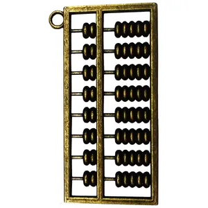 آویز گردنبند طرح چرتکه کد RCC-24