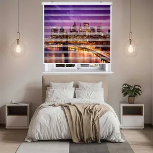پرده زبرا زیو کد C2032 سایز 150x150 سانتی متر
