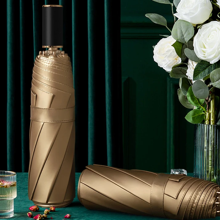 عکس شماره 11 : چتر 8 پره گلد ایر مدل نانو آبگریز طرح spring قطر 100 سانتی-متر