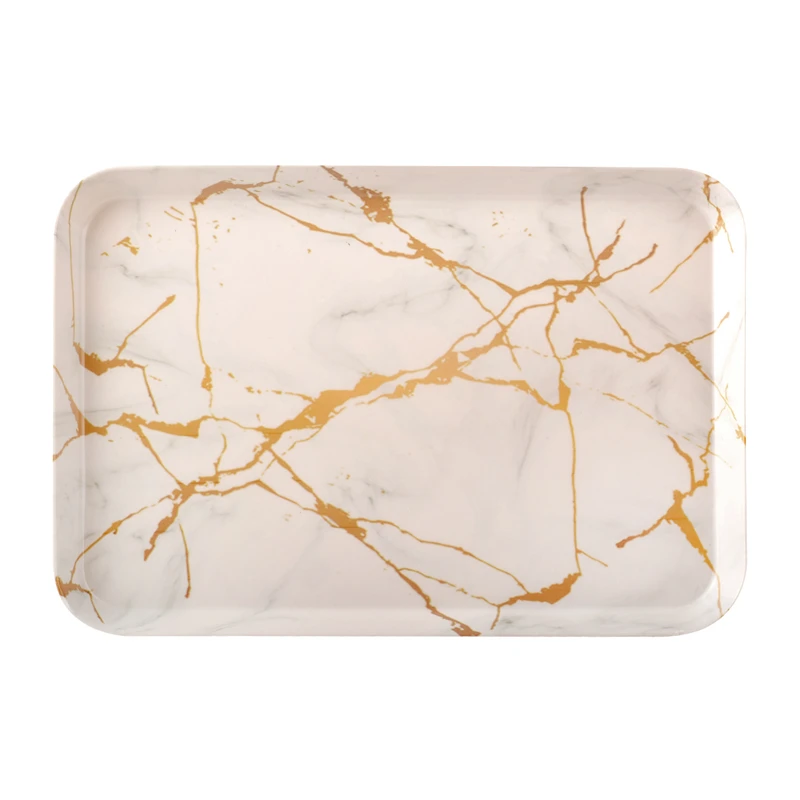 سینی بدون دسته مهروز مدل 7792 مرمر سایز 21×31 سانتی متر