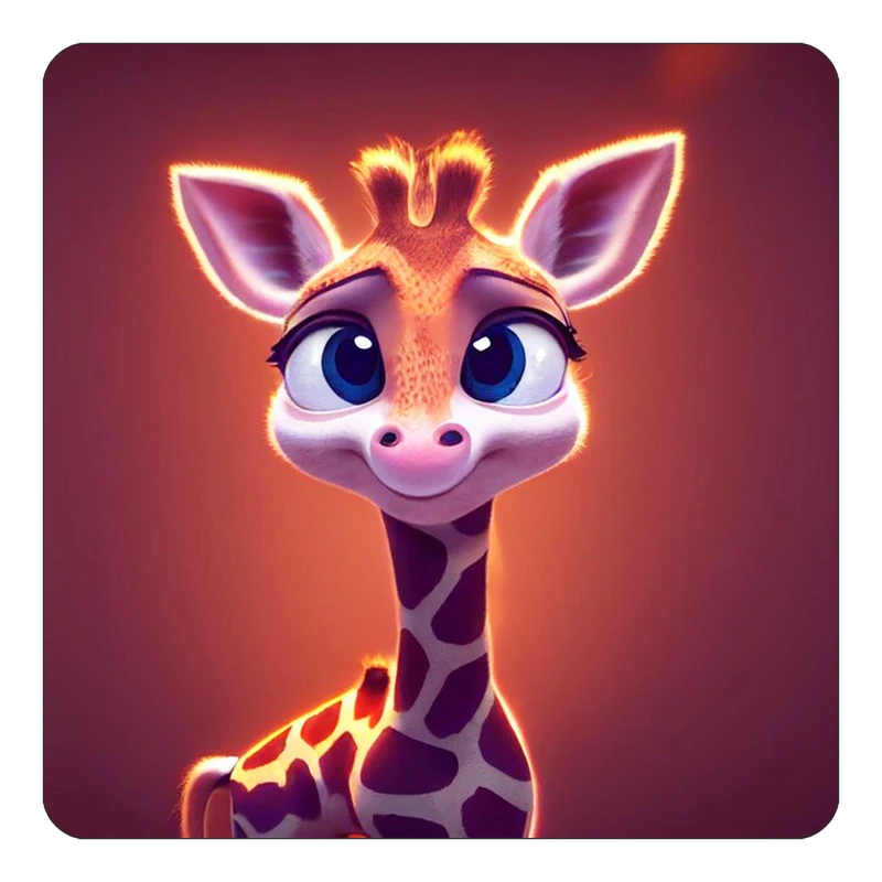 مگنت کاکتی طرح حیوانات کارتونی مدل mp27888