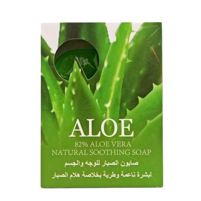صابون شستشو آلوئه مدل Herbal وزن 85 گرم صابون شستشو آلوئه مدل Herbal وزن 85 گرم