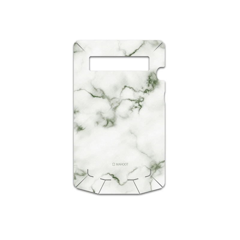 برچسب پوششی ماهوت مدل Blanco-Smoke-Marble مناسب برای گوشی موبایل بلک بری Porsche Design P9981