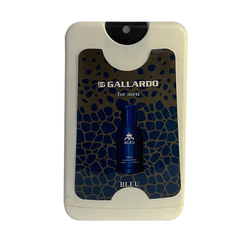 عطر جیبی مردانه گالاردو مدل Bleu با رایحه خنک حجم 45 میلی‌لیتر