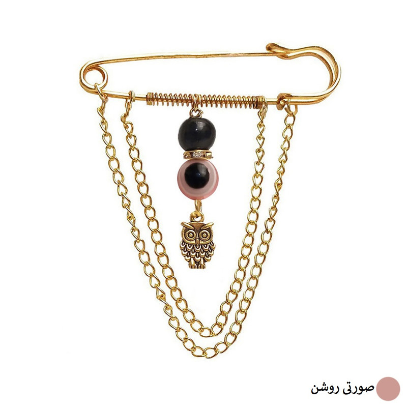 سنجاق سینه زنانه مدل چشم نظر 1130