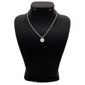 گردنبند نقره زنانه دلی جم مدل دایره M
