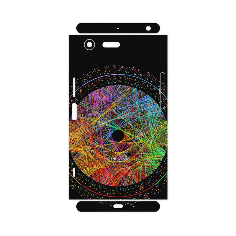 برچسب پوششی ماهوت مدل Mathematical Geometric Shape 2-FullSkin مناسب برای گوشی موبایل سونی Xperia XZ Premium