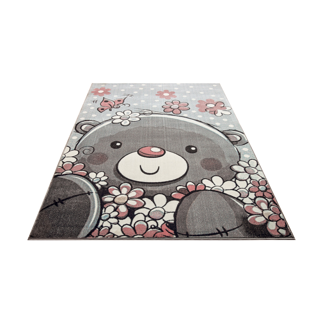 فرش ماشینی سهند کد PQ52.0O طرح کودک