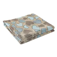 ملحفه مدل کشدار قلبینا دونفره سایز 180&times;200 سانتیمتر