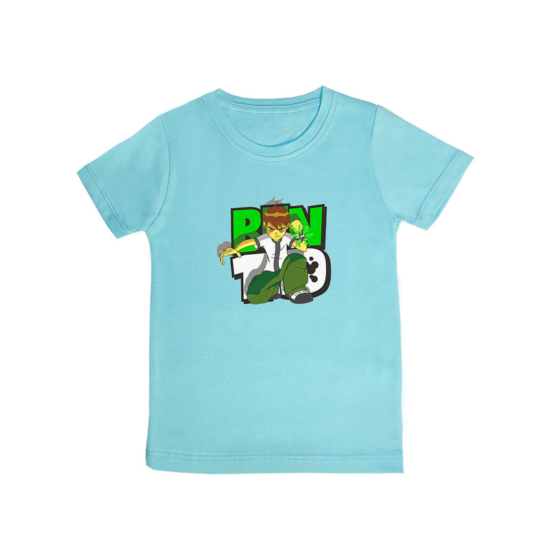 تی شرت آستین کوتاه پسرانه مدل BEN10 BL090