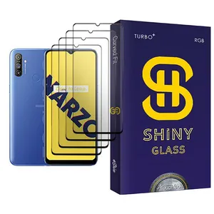 Atouchbo Shiny Glass MIX004 Screen Protector For Realme Narzo 10A Pack Of 4