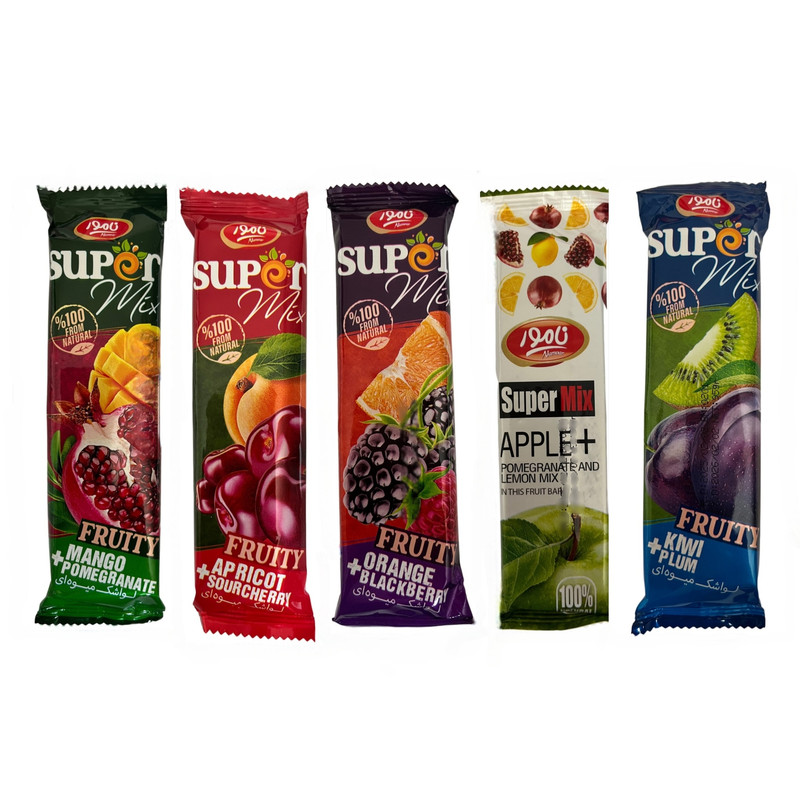 لواشک میوه ای نامور ـ 95 گرم بسته 24 عددی