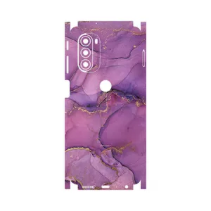 MAHOOT Purple Marble-FullSkin Cover Sticker for Motorola Moto G51 5G