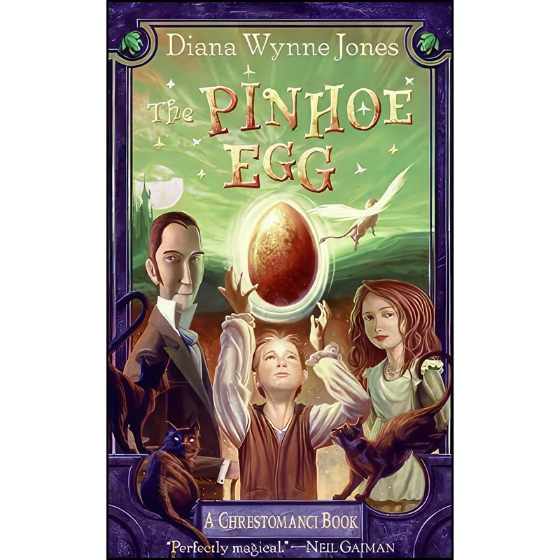 کتاب The Pinhoe Egg  اثر Diana Wynne Jones انتشارات Greenwillow Books
