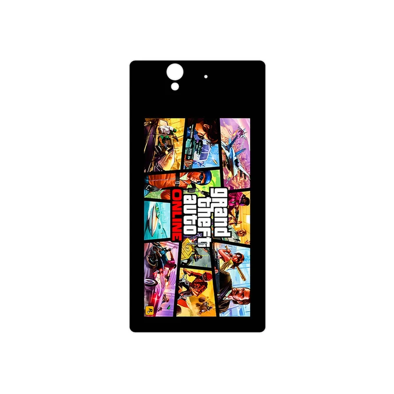 برچسب پوششی ماهوت مدل GTA Online Game Series مناسب برای گوشی موبایل سونی Xperia Z