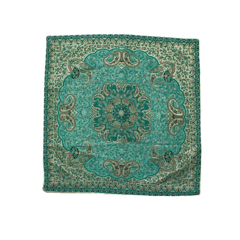 رومیزی ترمه نگین خاتم طرح ترنج یزد کد ya14710200