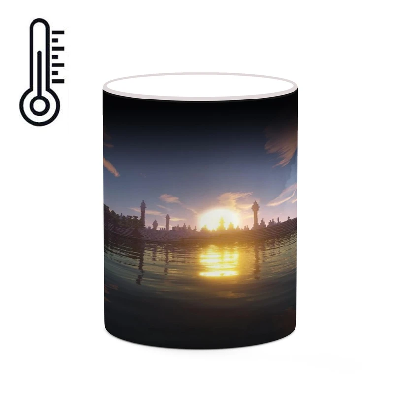 ماگ حرارتی کاکتی طرح ماینکرافت minecraft مدل mgh41230