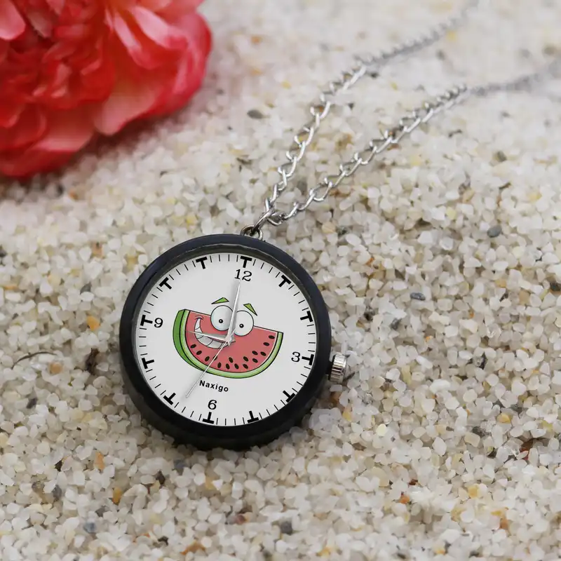ساعت گردنبندی عقربه ای ناکسیگو مدل شب یلدا کد NF12821