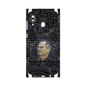 MAHOOT Collage of Steve Jobs 2-FullSkin Cover Sticker for Samsung Galaxy A20