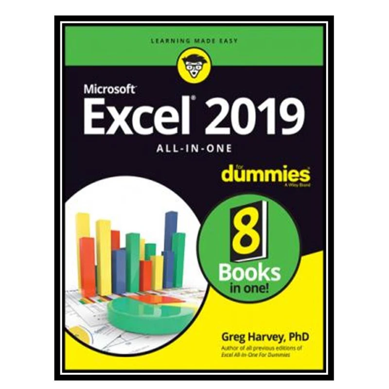 کتاب Excel 2019 All-in-One For Dummies اثر Greg Harvey انتشارات مؤلفین طلایی