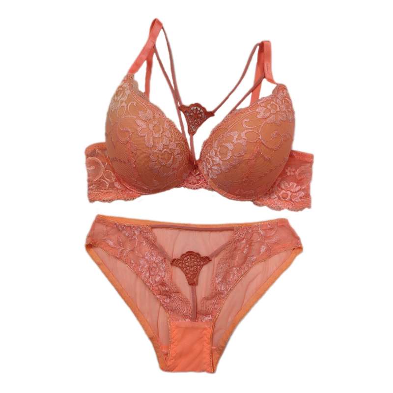 ست شورت و سوتین زنانه مدل گیپوری هارنس دار