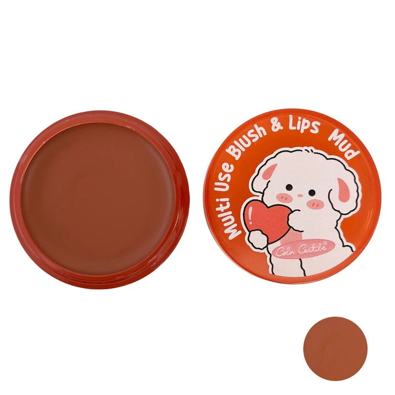 رژگونه مات کالرکستل مدل فانتزی شماره 03