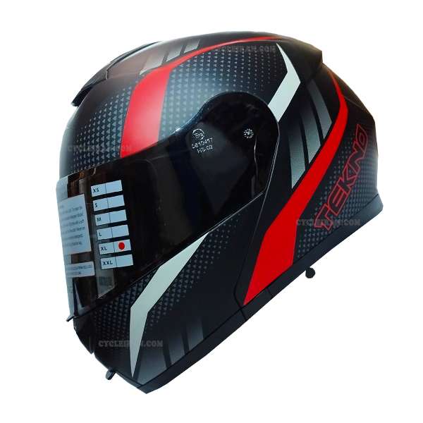 کلاه کاسکت تکنو مدل فک متحرک کد RAD_01