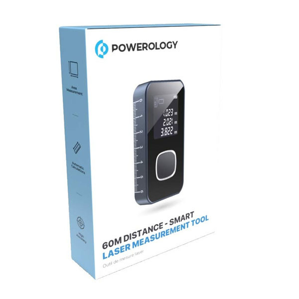 متر لیزری پاورولوجی مدل P60PLRF
